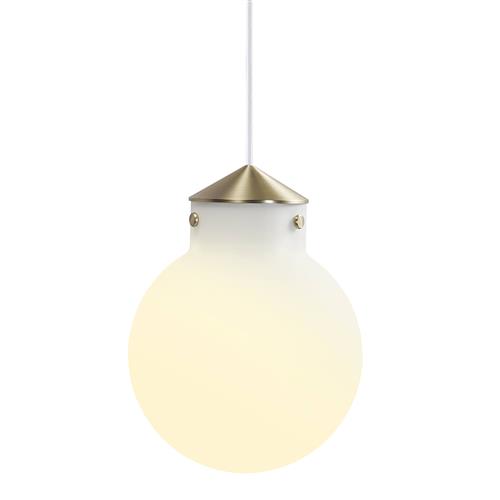 Raito 22 Round Design For The People Opal White LED Pendant 48013001