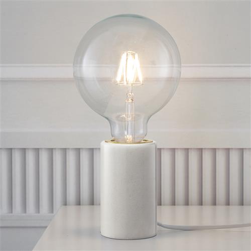 Siv White Marble Table Lamp 45875001