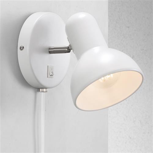 Texas Switched White Wall Light 47141001