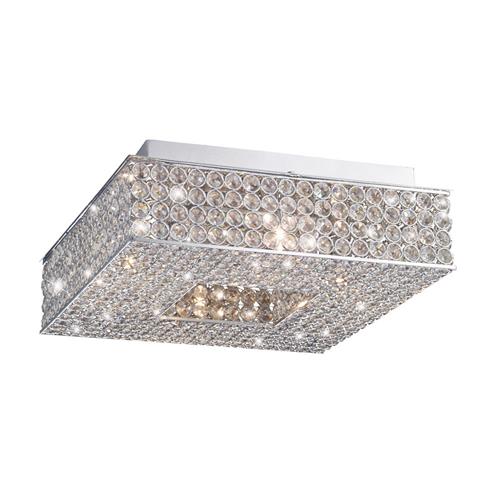 Piazza Crystal Ceiling Light Il30431 The Lighting Super - Small Flush Crystal Ceiling Lights