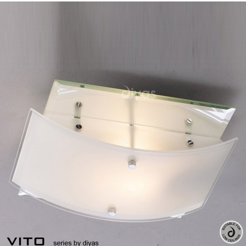 Vito Mirror Semi Flush Ceiling Light IL30994
