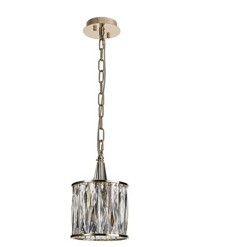 Vivienne Single French Gold And Crystal Pendant IL31823