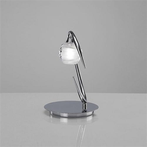Loop Modern Table Lamp The Lighting, Chrome Contemporary Table Lamps