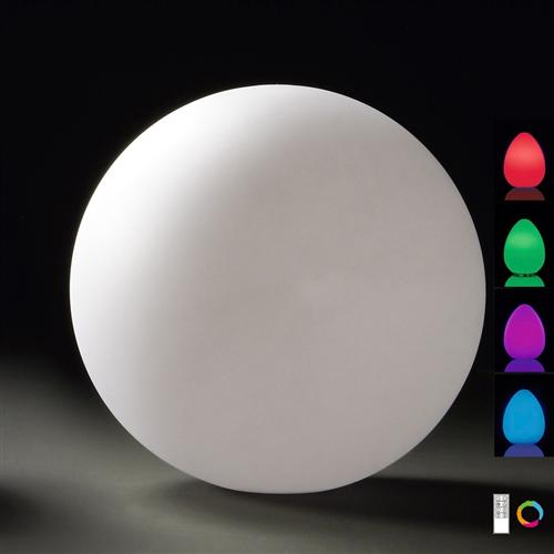 Contemporary Huevo LED Colour Changing Outdoor Lamp M1396