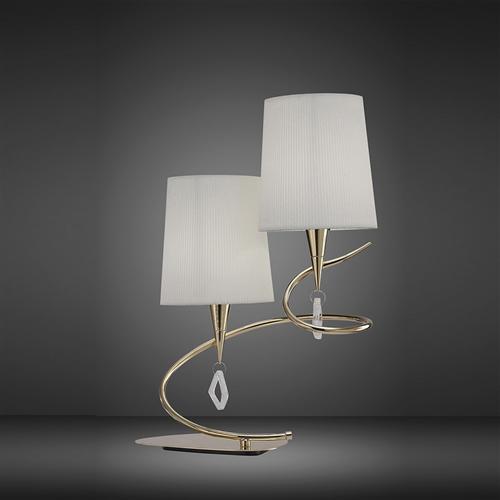 Contemporary Double Table Lamp M1651FG