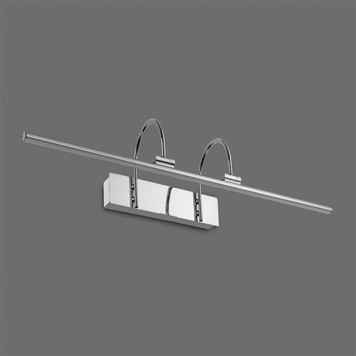 Paracuru Polished Chrome LED Large Double Picture Wall Light M6384