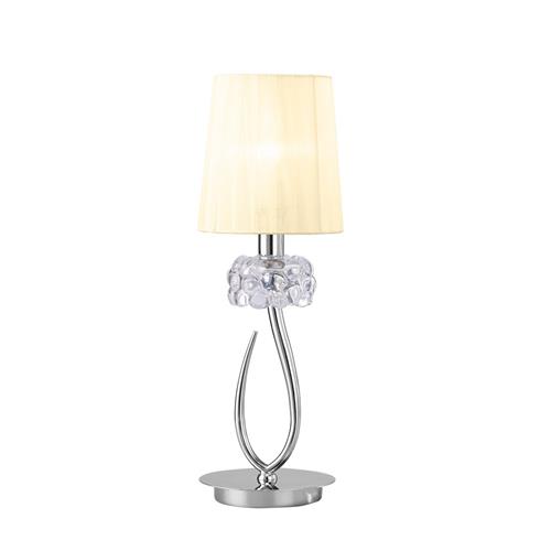 Small Loewe Chrome Table Lamp M4637/CS