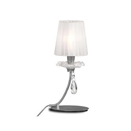 Sophie Silver Painted Table Lamp M6307