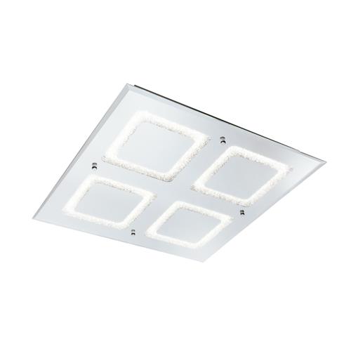Windows LED Chrome Square Ceiling Fitting M5094