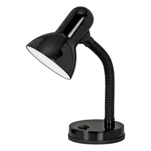 Basic - Black Flexible Desk Lamp 9228