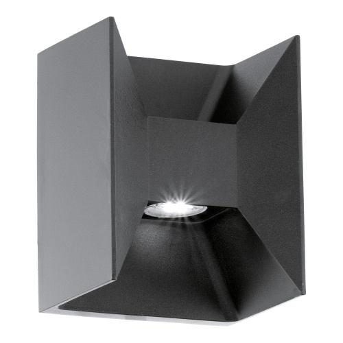 Morino LED Anthracite Outdoor Wall Light 93319