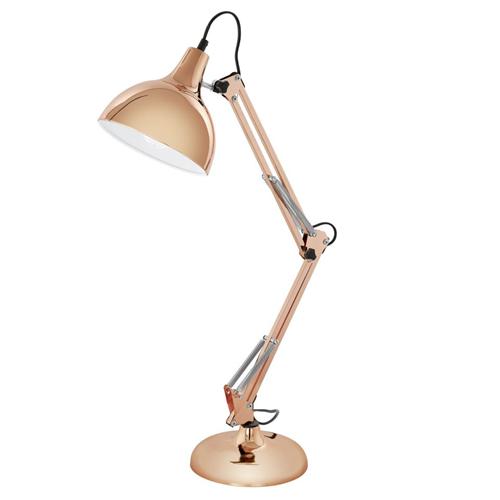 Borgillio Contemporary Styled Copper Finish Table Lamp 94704