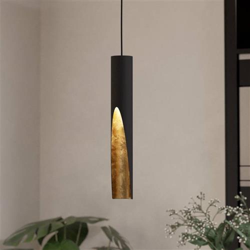 Barbotto LED Black And Gold Ceiling Pendant 900872