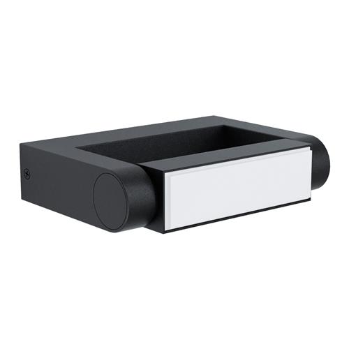 Brianza LED Black Single Adjustable Outdoor Wall Light 98707