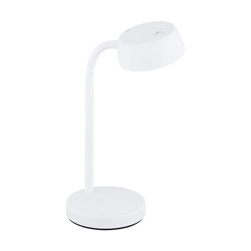 Cabales LED White Flexible Arm Table Lamp 99334