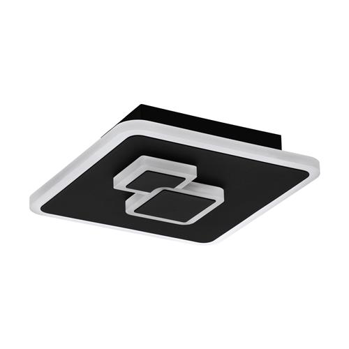 Cadegal LED Black And White Square Steel Ceiling Fitting 30658