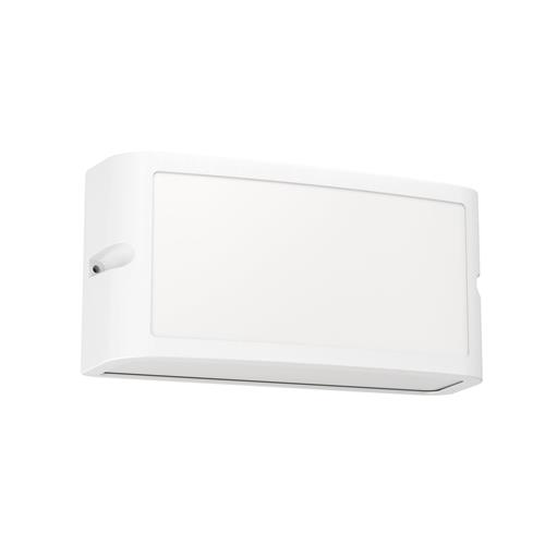 Camarda LED Exterior IP54 White Aluminium Outdoor Wall Light 900807