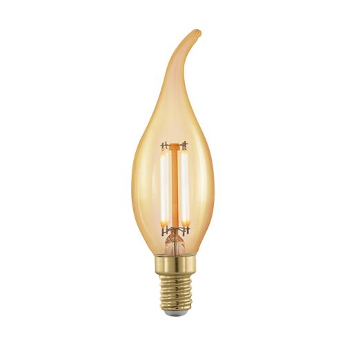 Dimmable Bent Tip 1700k 4w LED SES Candle Lamp 11699