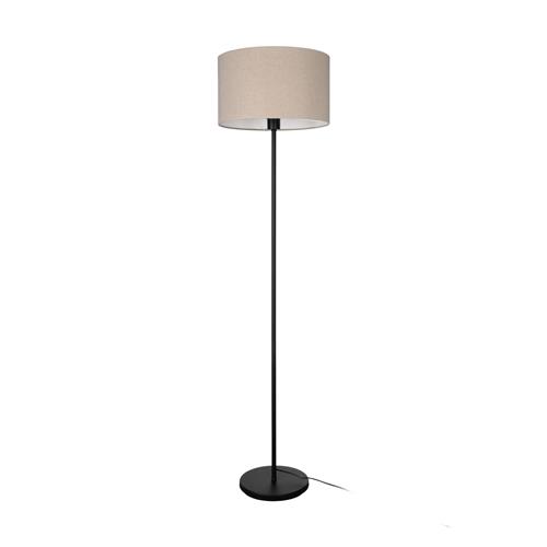 Feniglia Black and Natural Floor Lamp 900862