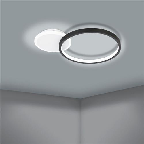 Gafares LED Black And White Semi-Flush Light 900421