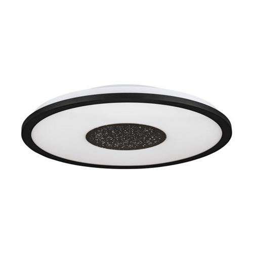 Marmorata LED Black And White Circular Flush Light 900558