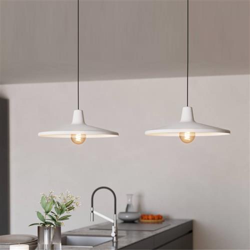 Miniere Black and Grey Double Ceiling Pendant 900834
