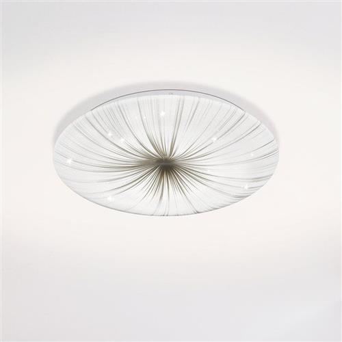 Nieves LED Large Circular White Ceiling or Wall Light 98326