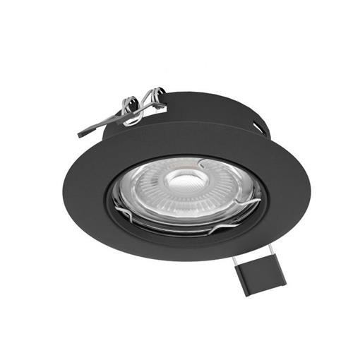 Peneto LED Single Black Fixed 78mm Recessed Downlight 900753
