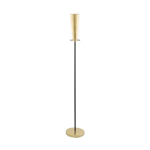 Pinto Black And Gold Two-Toned Floor Lamp 97655