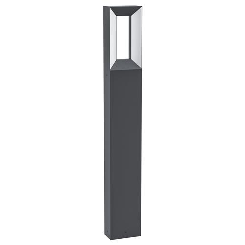 Riforano LED Black Cast Aluminium Outdoor Post Light 98728