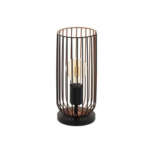 Roccamena Wire Cage Table Lamp 49646, Wire Base Copper Table Lamps