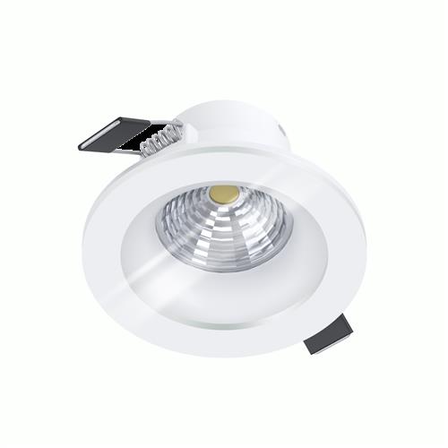Salabate LED IP44 Rated White Recessed Warm White Round Spot Light 98238