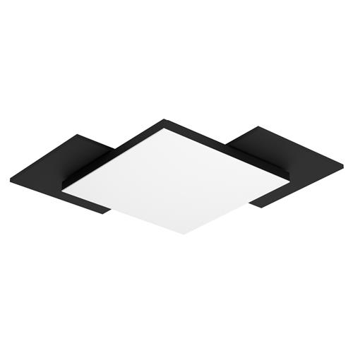 Tamuria LED Medium Flush Black & White Fitting 99655