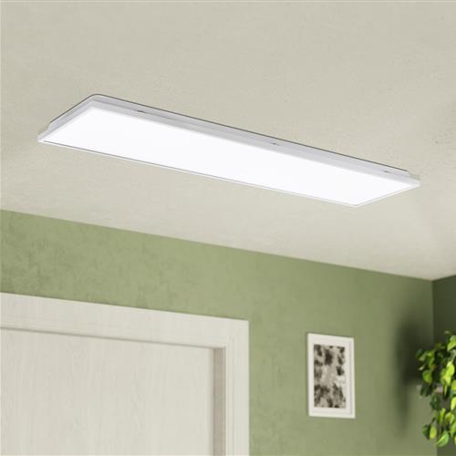Urtebieta LED Large Rectangular White Ceiling Light 99729