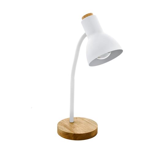 Veradal White & Wood Table Lamp 98832