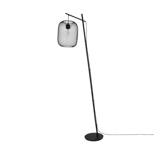 Wrington Black Steel Floor Lamp 32468