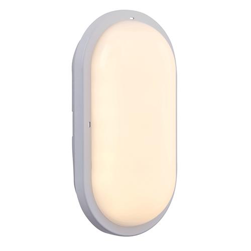 Pillo Plus IP65 LED CCT 15 Watt White Bulk Head Exterior Wall Light 108747