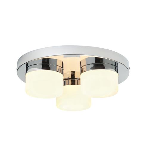 Pure Chrome Plate Bathroom Ceiling Light 34200