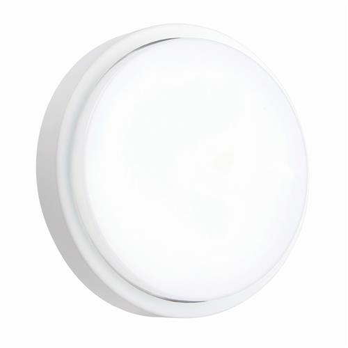 Rond LED White IP54 Outdoor Garden Wall Light 78622