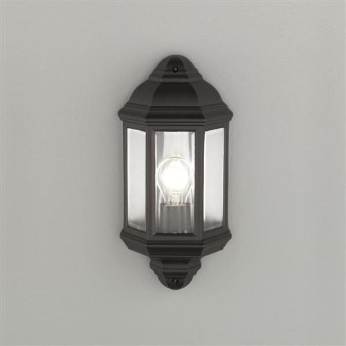 Fortuna outdoor Black Half Lantern FRA84