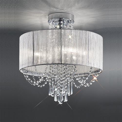 Fonda Crystal Ceiling Light FRA281