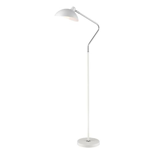 Floor lamp Matt White/Chrome RP243