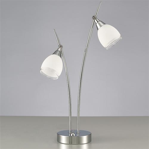 Selah Flor Table Lamp The Lighting, Two Light Bulb Table Lamp