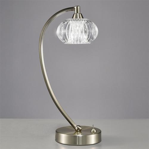 Pearson Satin Nickel Table Lamp WP987