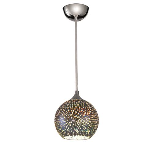Ruth Small 3D Silver Pendant FRA612