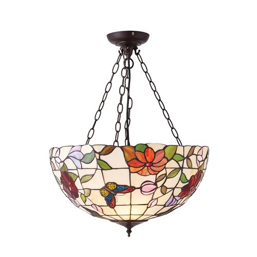 Butterfly Large Inverted Triple Pendant Light 70746