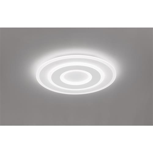 Brindle LED CCT Dimmable White Flush Fitting FH12160