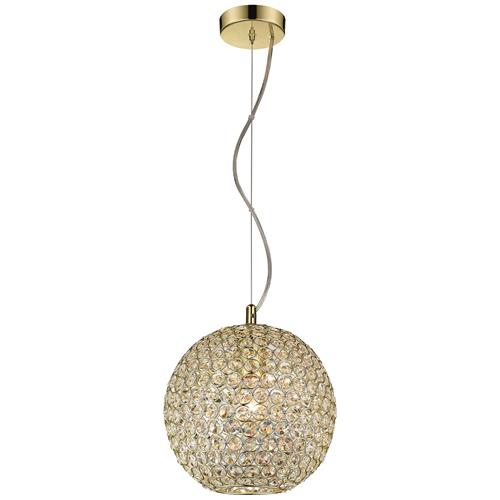 Belia Crystal Ball Ceiling Pendant Fitting The Lighting Superstore