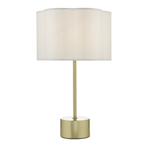 Liliya Touch Dimmable Table Lamp With, Floor Lamp With Table Attached Uk