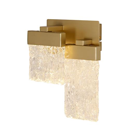 Haden Brushed Gold Colour LED Wall Light BAR8197